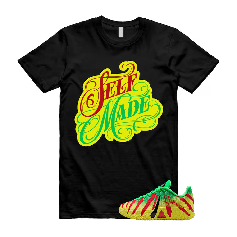 Ja 3 Explorer Green Spark Black University Red Dynamic Yellow 2026 Shirt To Match Self Made T-Shirt, Match Sneaker Tee