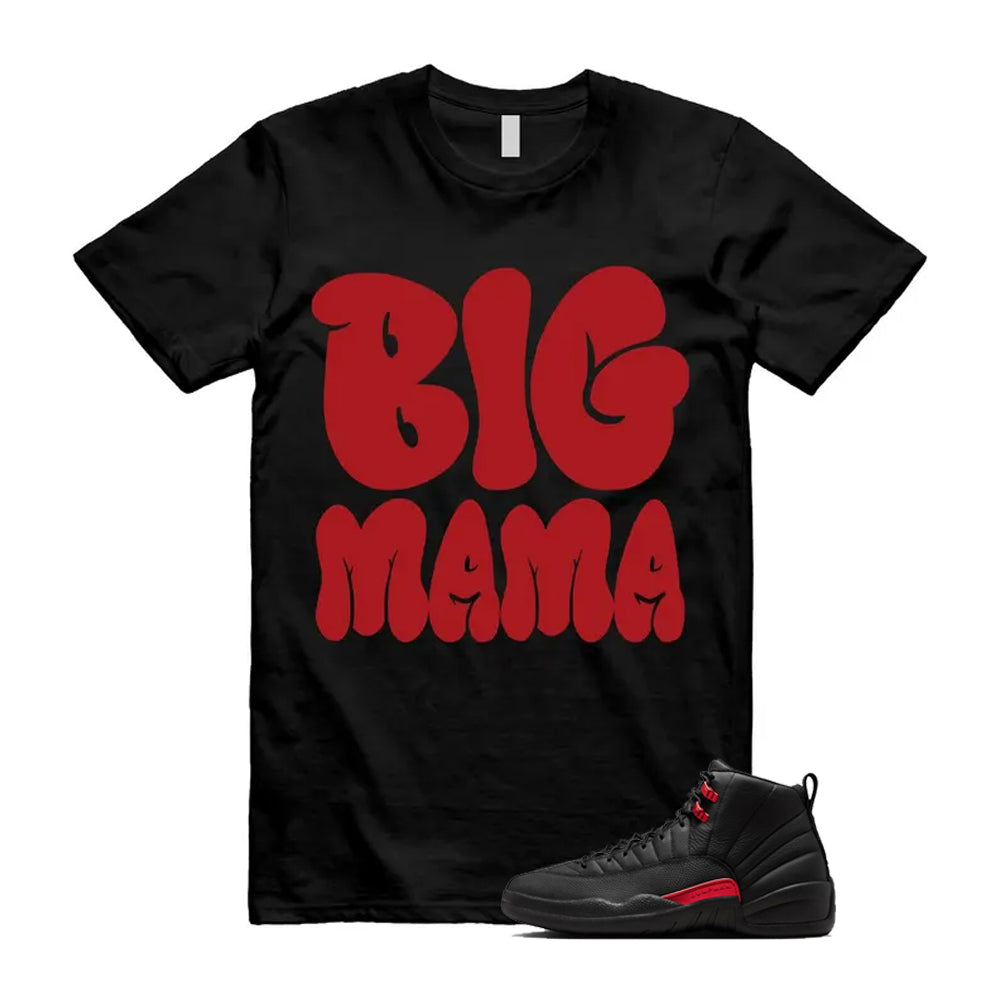12 Bloodline in Black Varsity Red Shirt To Match Big Mama T-Shirt, Match Sneaker Tee 2026