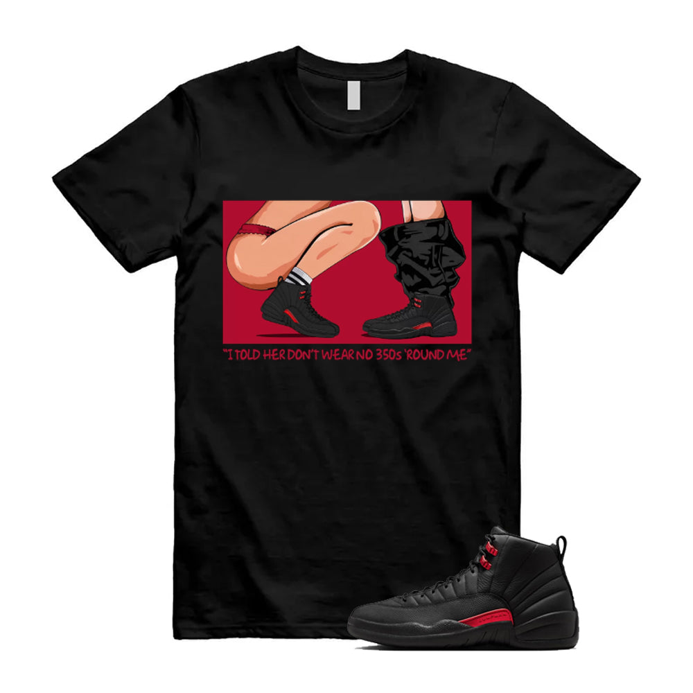 12 Bloodline in Black Varsity Red Shirt To Match I Told Her T-Shirt, Match Sneaker Tee 2026