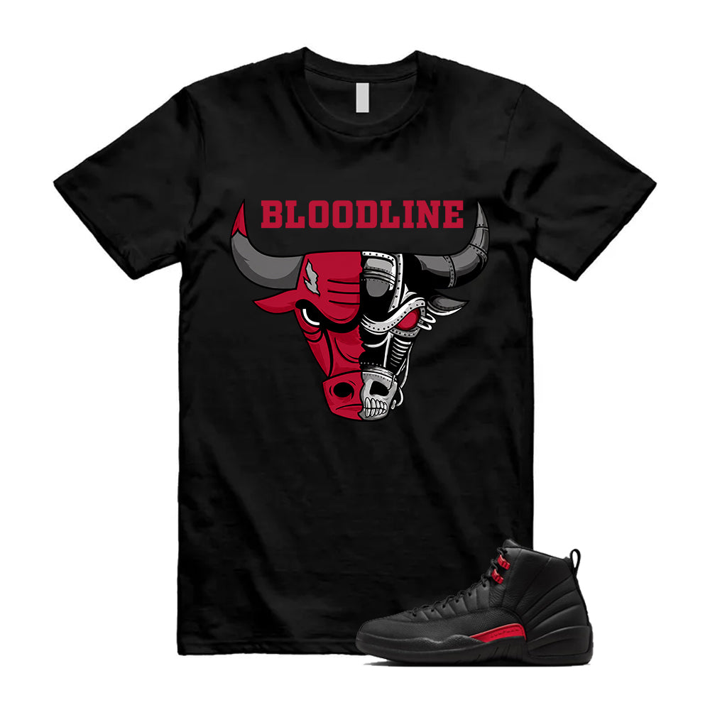 12 Bloodline in Black Varsity Red Shirt To Match Bloodline  Buffalo T-Shirt, Match Sneaker Tee 2026