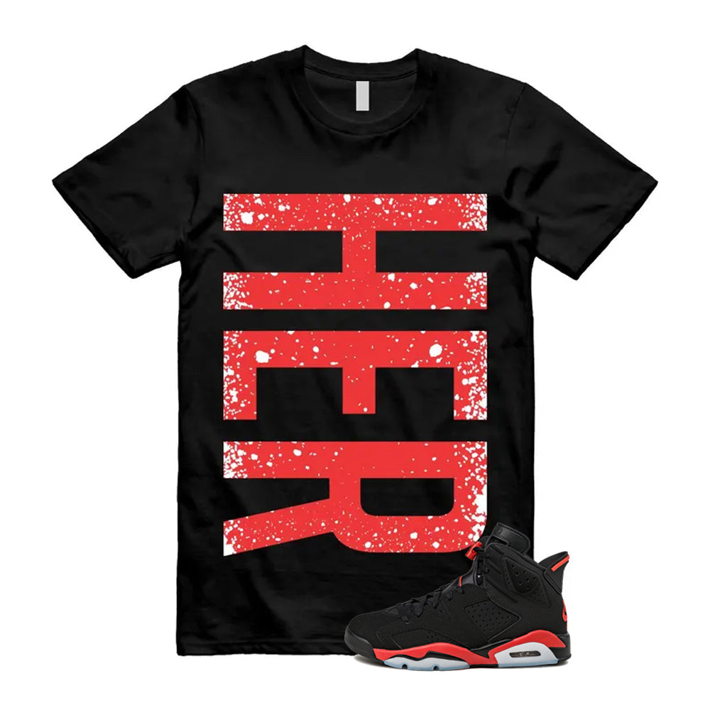 6 Infrared Salesman Black Red  Shirt To Match Her T-Shirt, Match Sneaker Tee 2026