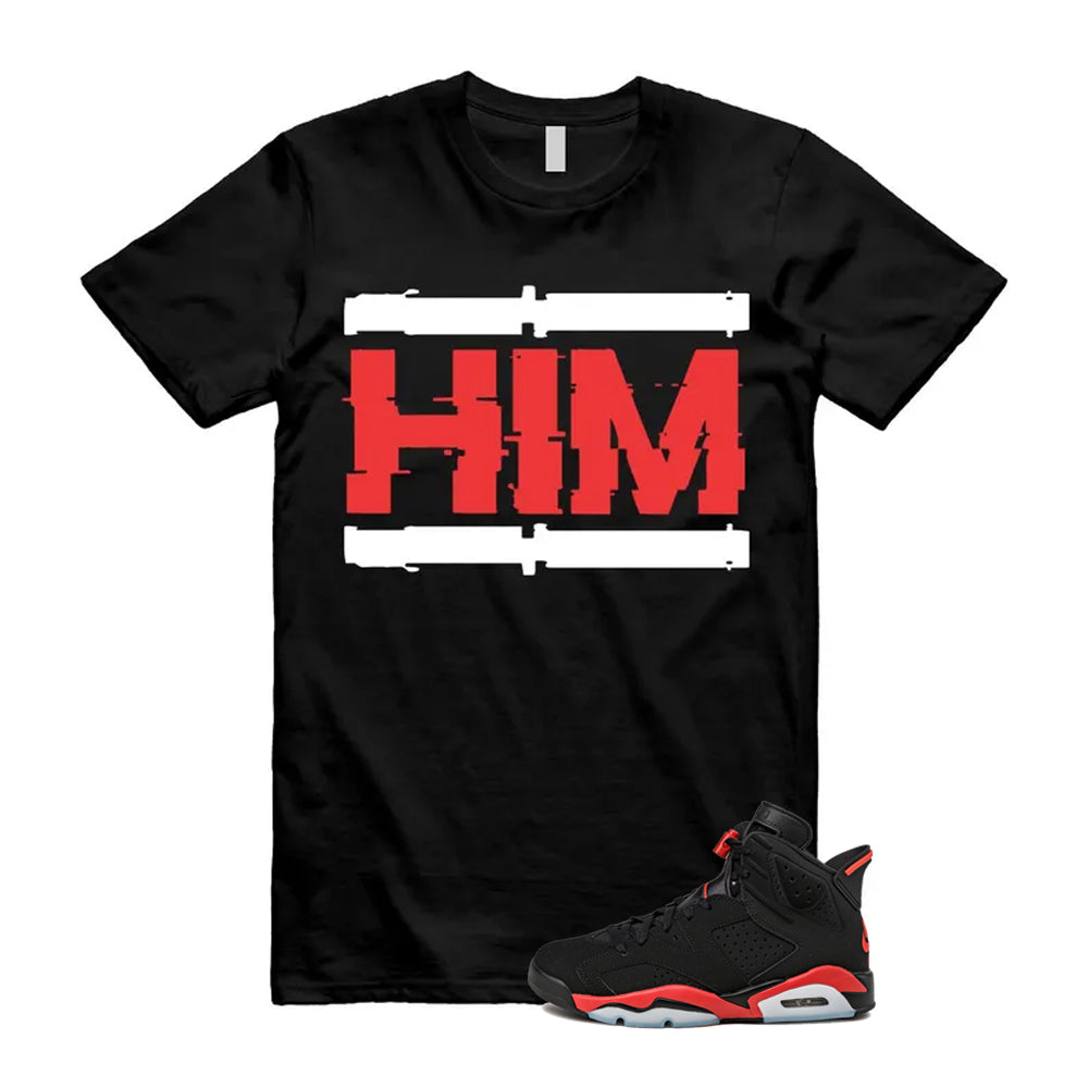 6 Infrared Salesman Black Red  Shirt To Match Him T-Shirt, Match Sneaker Tee 2026