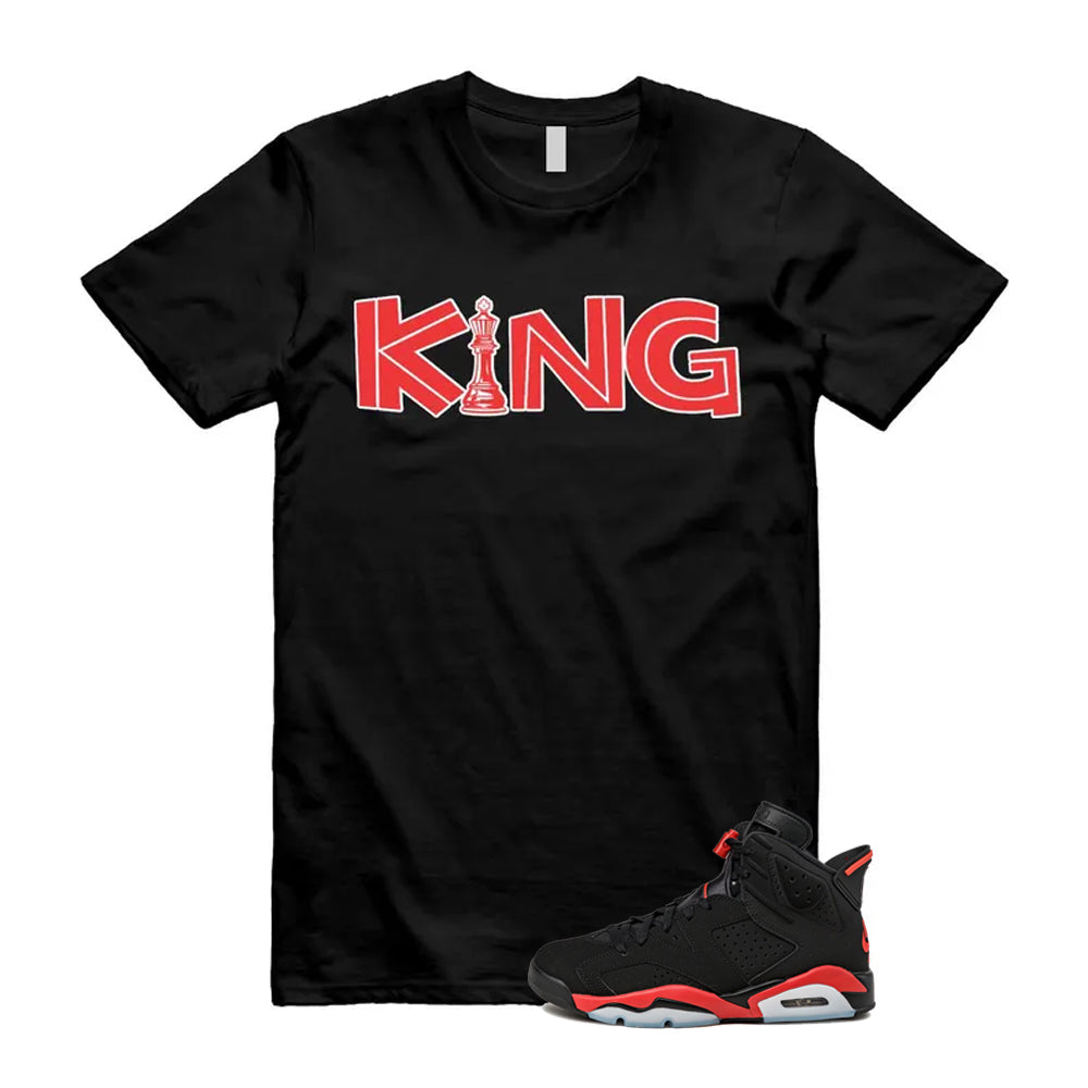 6 Infrared Salesman Black Red  Shirt To Match King T-Shirt, Match Sneaker Tee 2026