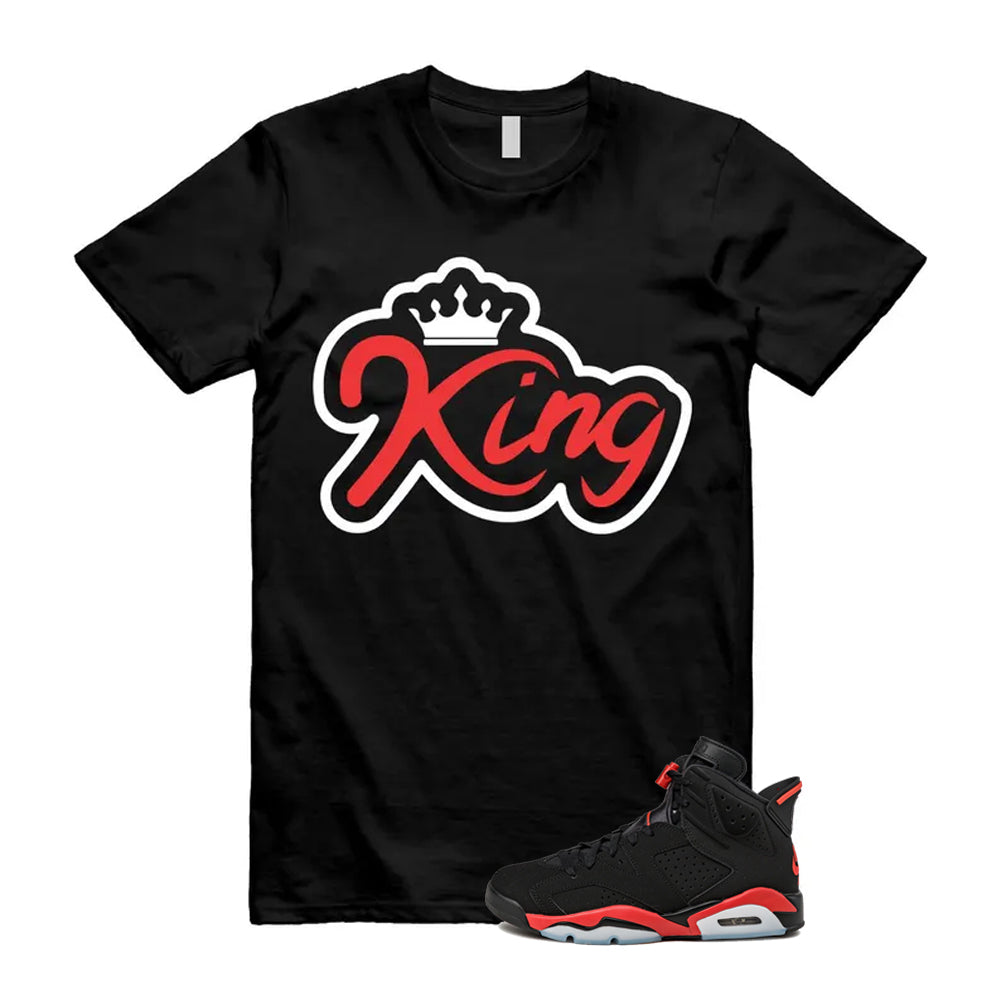 6 Infrared Salesman Black Red  Shirt To Match King T-Shirt, Match Sneaker Tee 2026