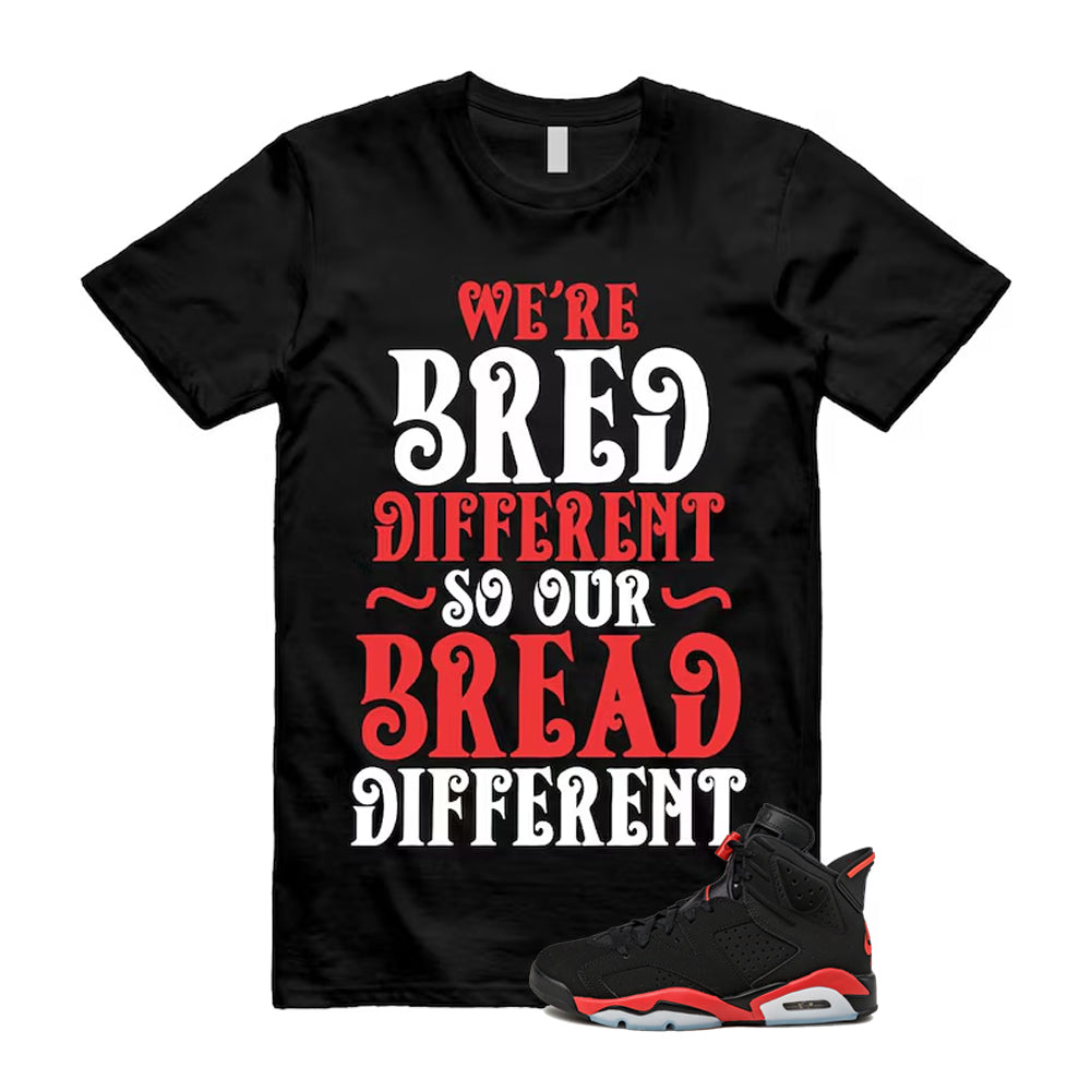 6 Infrared Salesman Black Red  Shirt To Match Bread T-Shirt, Match Sneaker Tee 2026