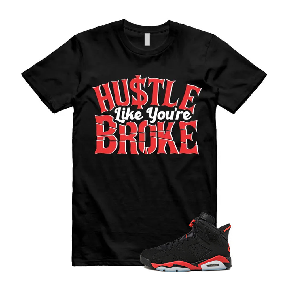 6 Infrared Salesman Black Red  Shirt To Match Broke T-Shirt, Match Sneaker Tee 2026