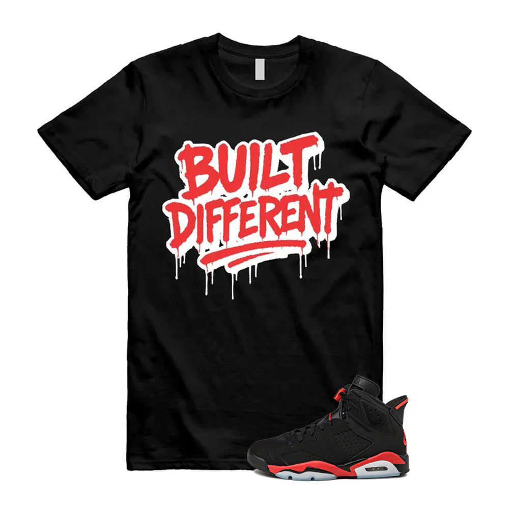 6 Infrared Salesman Black Red  Shirt To Match Built Different T-Shirt, Match Sneaker Tee 2026