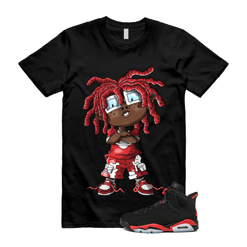 6 Infrared Salesman Black Red  Shirt To Match Chongo T-Shirt, Match Sneaker Tee 2026