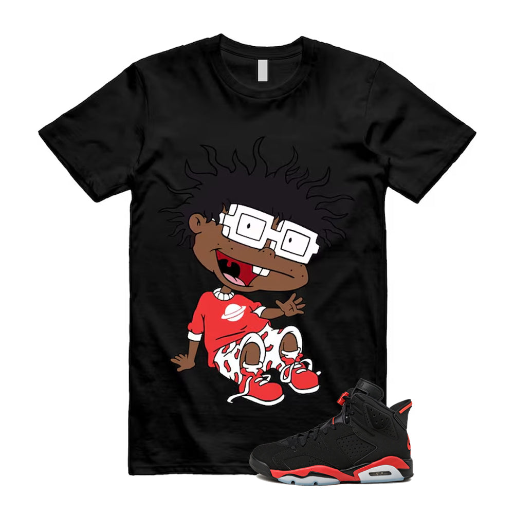 6 Infrared Salesman Black Red  Shirt To Match Finster T-Shirt, Match Sneaker Tee 2026