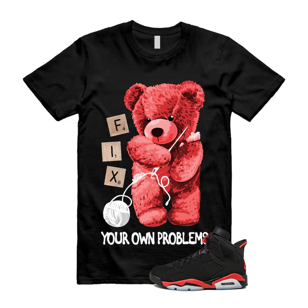6 Infrared Salesman Black Red  Shirt To Match Fix T-Shirt, Match Sneaker Tee 2026