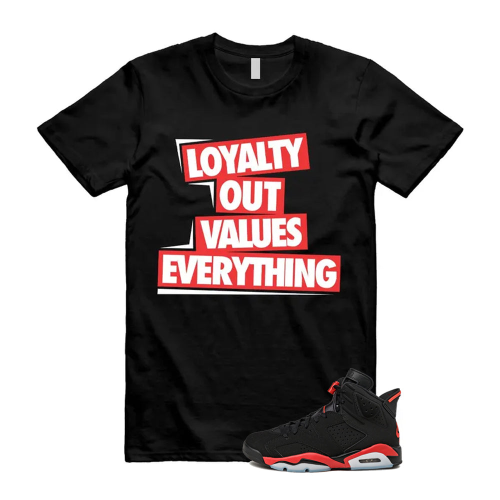 6 Infrared Salesman Black Red  Shirt To Match Love T-Shirt, Match Sneaker Tee 2026