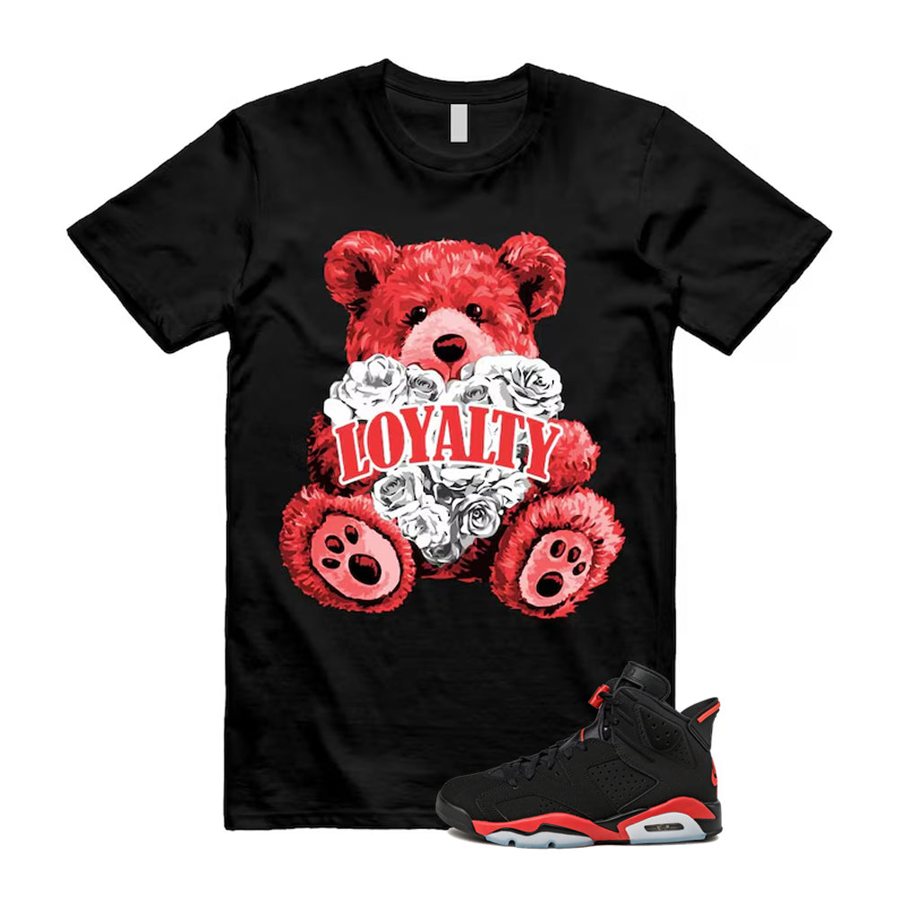 6 Infrared Salesman Black Red  Shirt To Match Loyalty T-Shirt, Match Sneaker Tee 2026