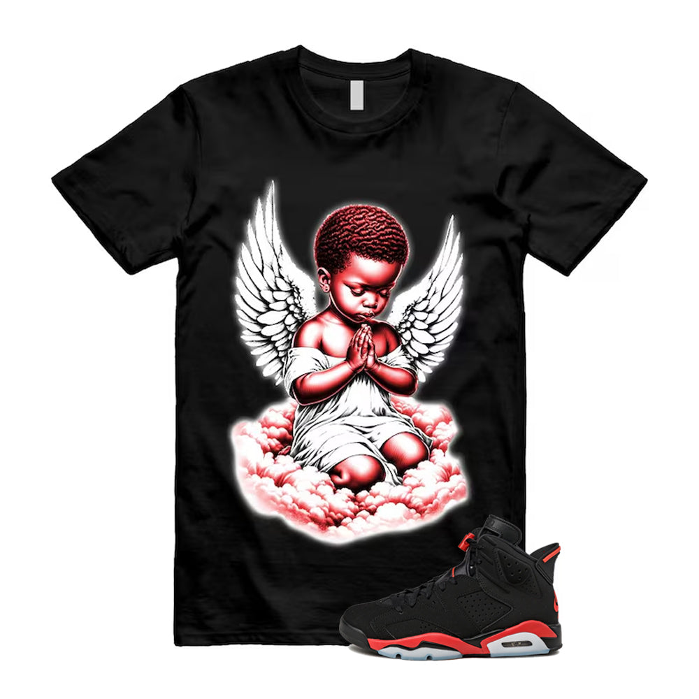6 Infrared Salesman Black Red  Shirt To Match Angel T-Shirt, Match Sneaker Tee 2026