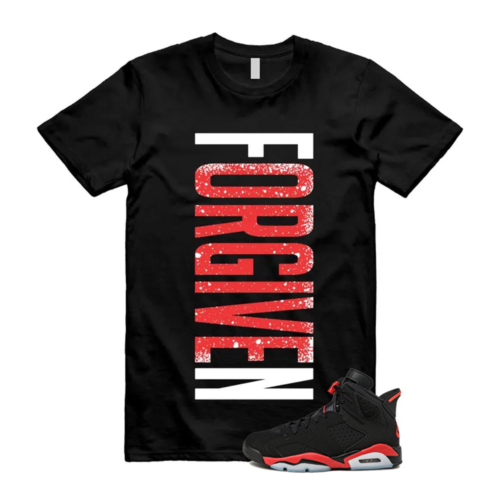 6 Infrared Salesman Black Red  Shirt To Match Forgiven T-Shirt, Match Sneaker Tee 2026