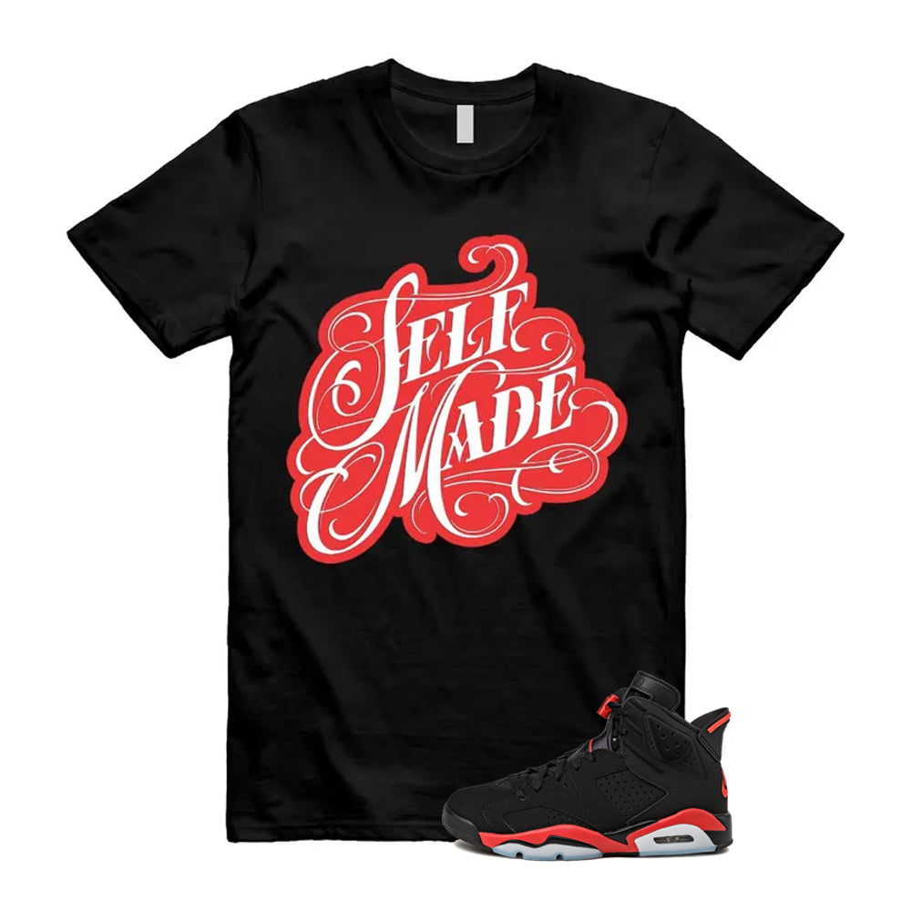 6 Infrared Salesman Black Red  Shirt To Match Self Made T-Shirt, Match Sneaker Tee 2026