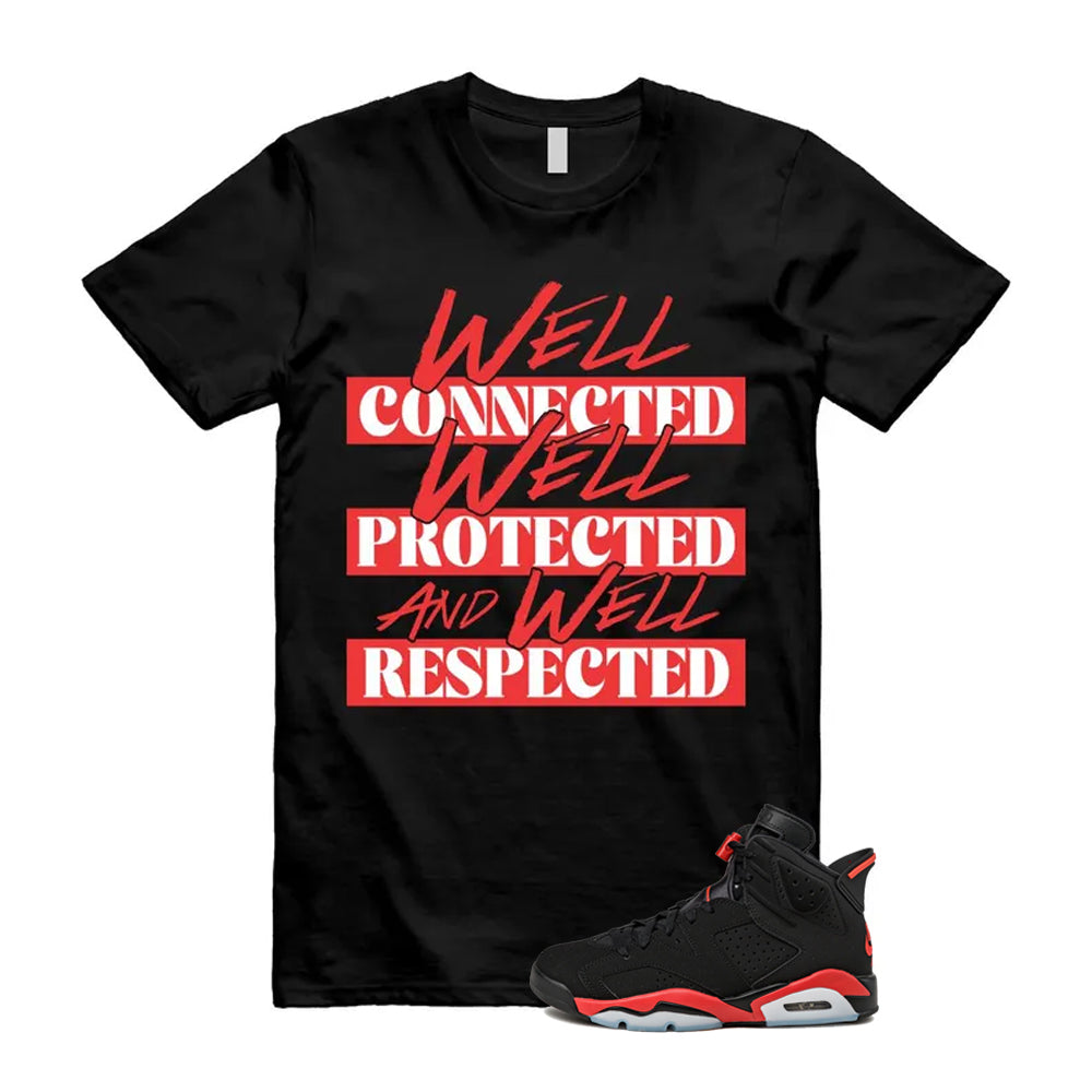 6 Infrared Salesman Black Red  Shirt To Match Well T-Shirt, Match Sneaker Tee 2026