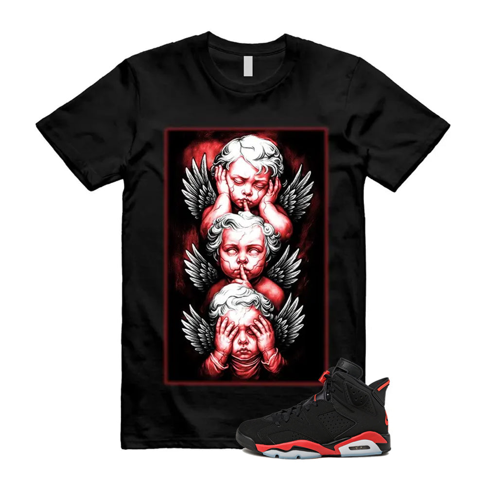 6 Infrared Salesman Black Red  Shirt To Match No Evil T-Shirt, Match Sneaker Tee 2026