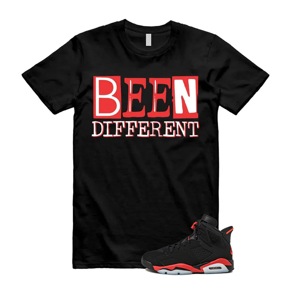 6 Infrared Salesman Black Red  Shirt To Match Been Different T-Shirt, Match Sneaker Tee 2026