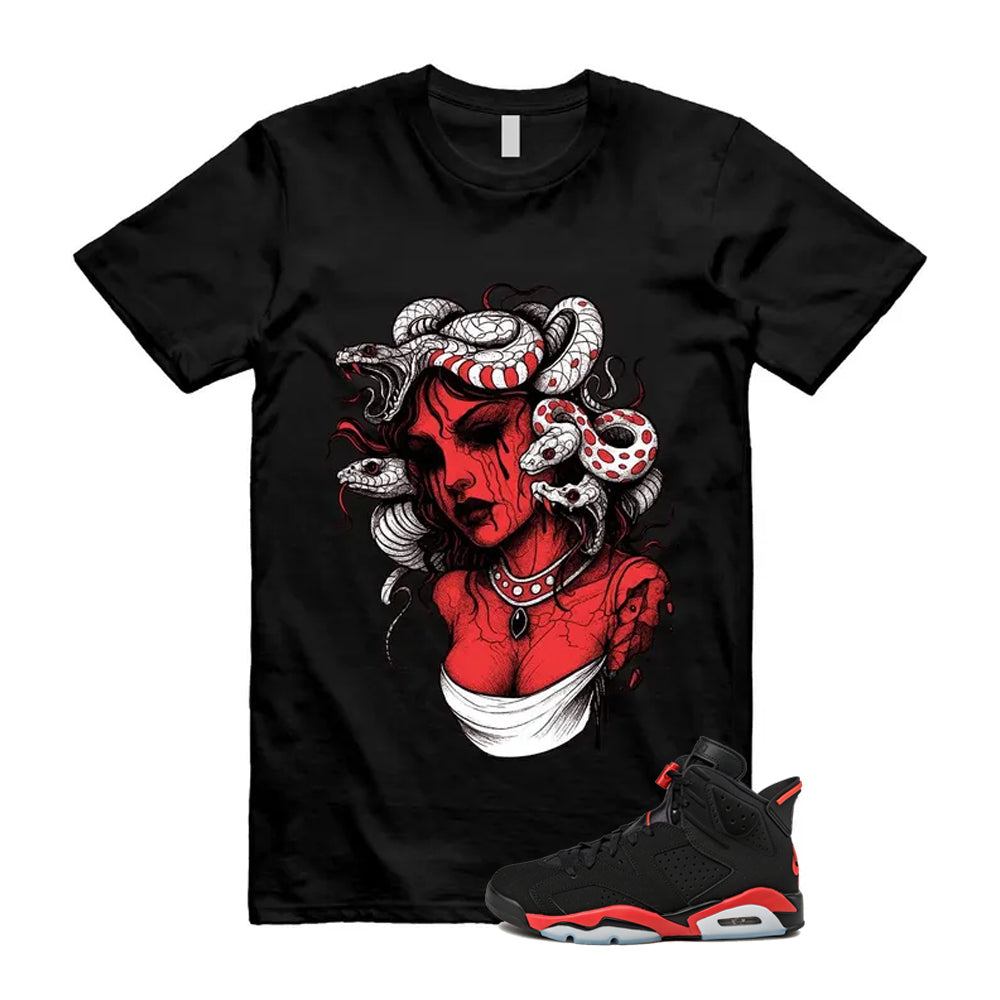 6 Infrared Salesman Black Red  Shirt To Match Snakes T-Shirt, Match Sneaker Tee 2026