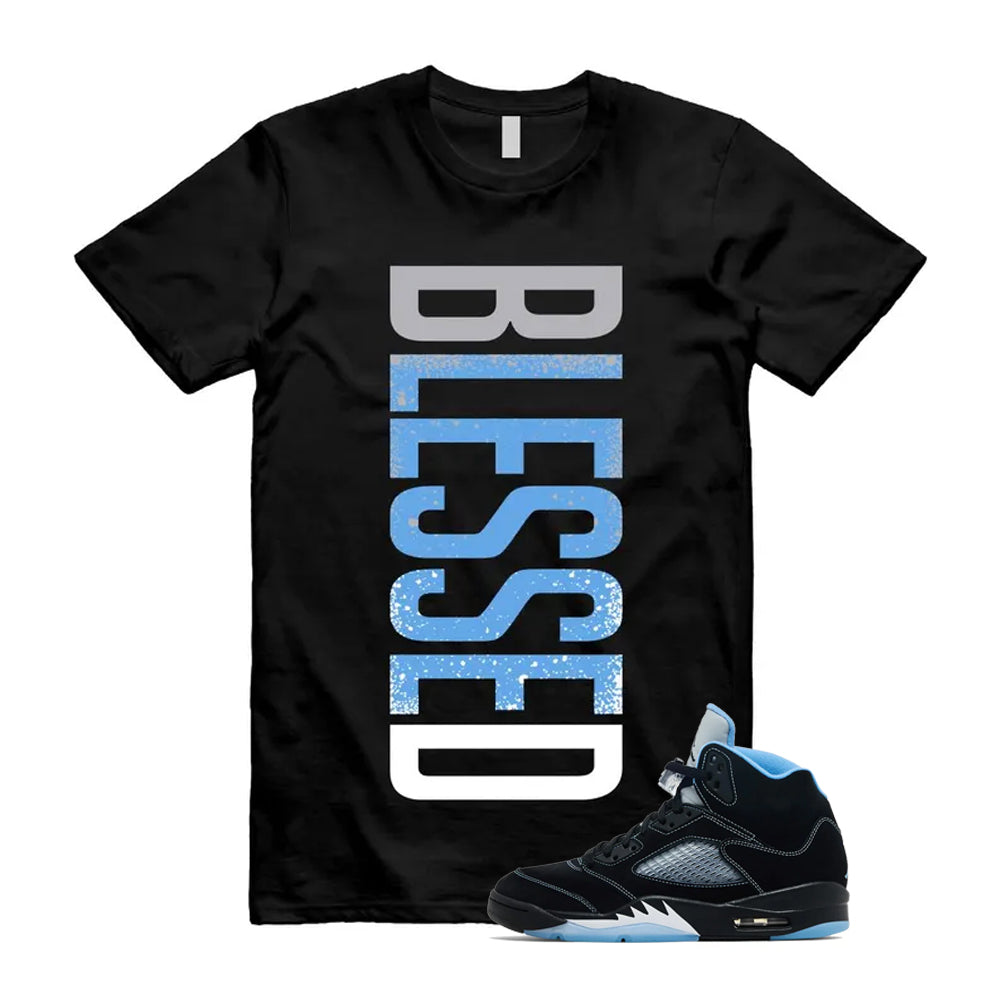 5 Black University Blue White 2026 Shirt To Match Vertbls T-Shirt, Match Sneaker Tee