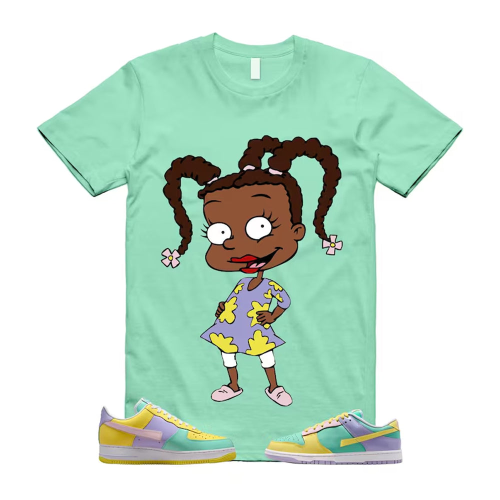 Dunk Easter Air Force 1 Emerald Rise Yellow Pulse Hydrangeas White Pink Foam 2026 Shirt To Match Susie T-Shirt, Match Sneaker Tee
