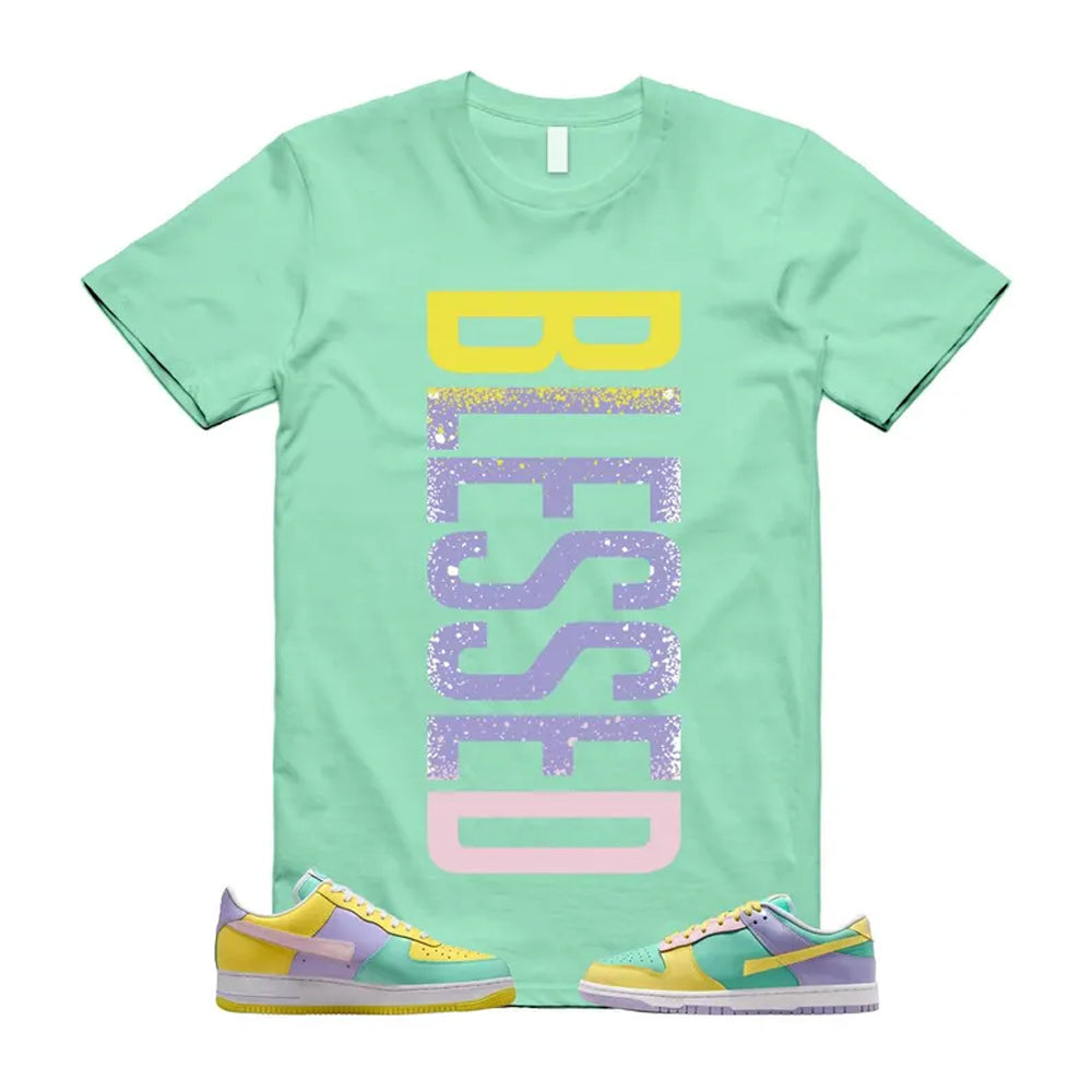 Dunk Easter Air Force 1 Emerald Rise Yellow Pulse Hydrangeas White Pink Foam 2026 Shirt To Match Vertbls T-Shirt, Match Sneaker Tee