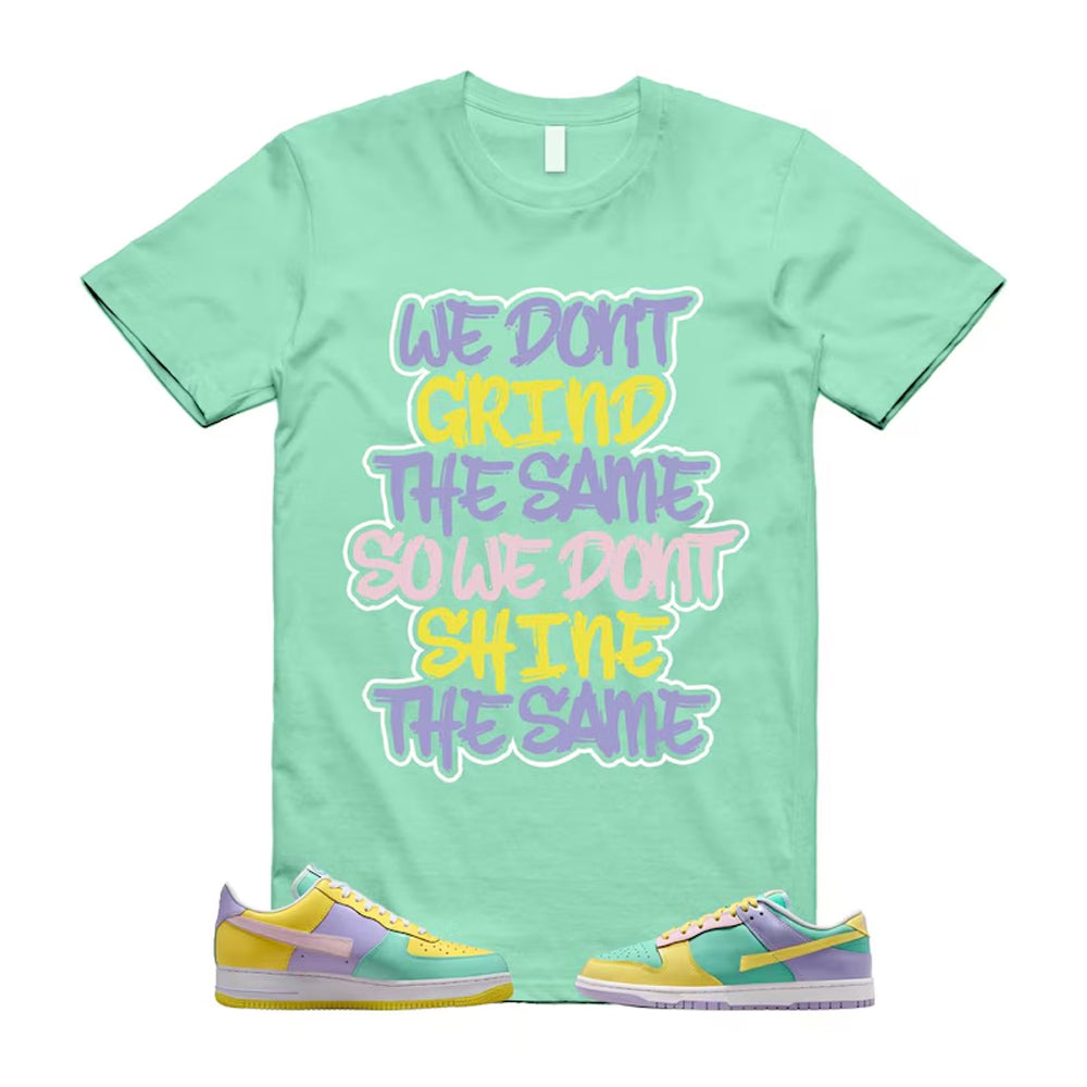 Dunk Easter Air Force 1 Emerald Rise Yellow Pulse Hydrangeas White Pink Foam 2026 Shirt To Match Grind T-Shirt, Match Sneaker Tee
