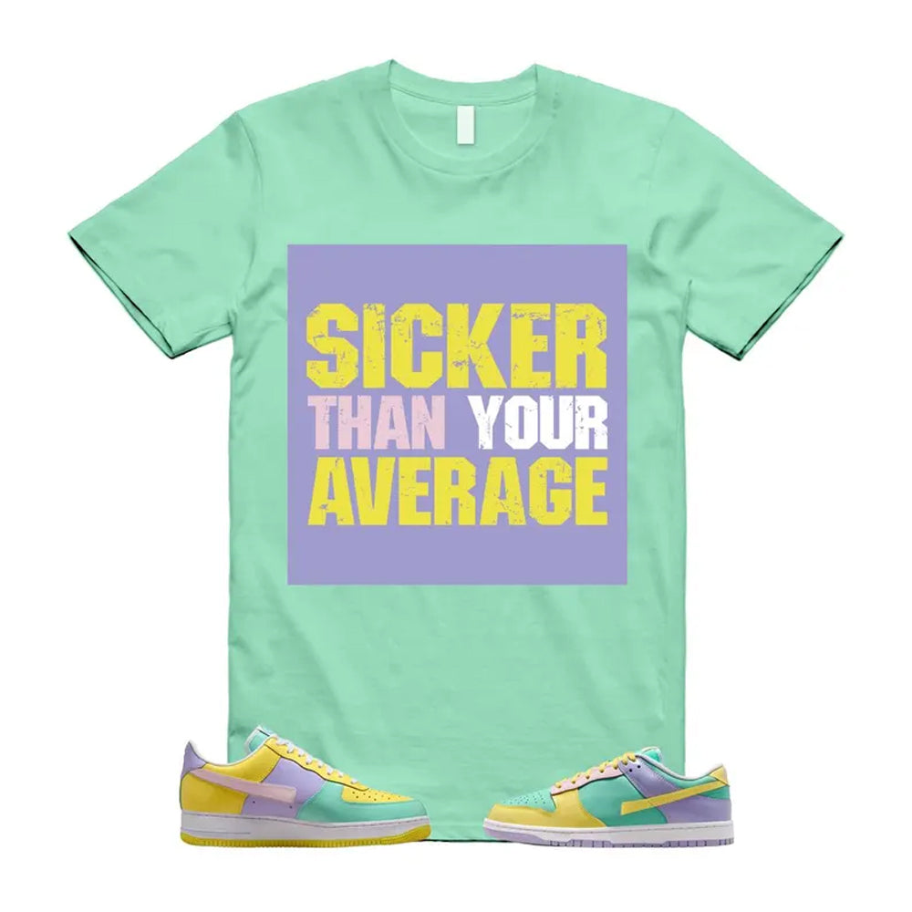 Dunk Easter Air Force 1 Emerald Rise Yellow Pulse Hydrangeas White Pink Foam 2026 Shirt To Match Sicker Than Your Average T-Shirt, Match Sneaker Tee