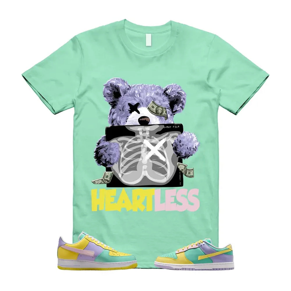 Dunk Easter Air Force 1 Emerald Rise Yellow Pulse Hydrangeas White Pink Foam 2026 Shirt To Match Heartless T-Shirt, Match Sneaker Tee