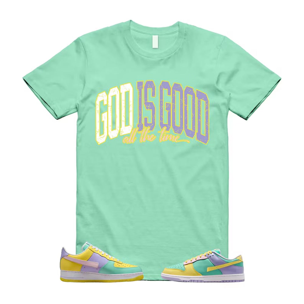 Dunk Easter Air Force 1 Emerald Rise Yellow Pulse Hydrangeas White Pink Foam 2026 Shirt To Match Good T-Shirt, Match Sneaker Tee