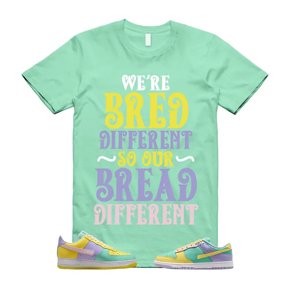 Dunk Easter Air Force 1 Emerald Rise Yellow Pulse Hydrangeas White Pink Foam 2026 Shirt To Match Bread T-Shirt, Match Sneaker Tee