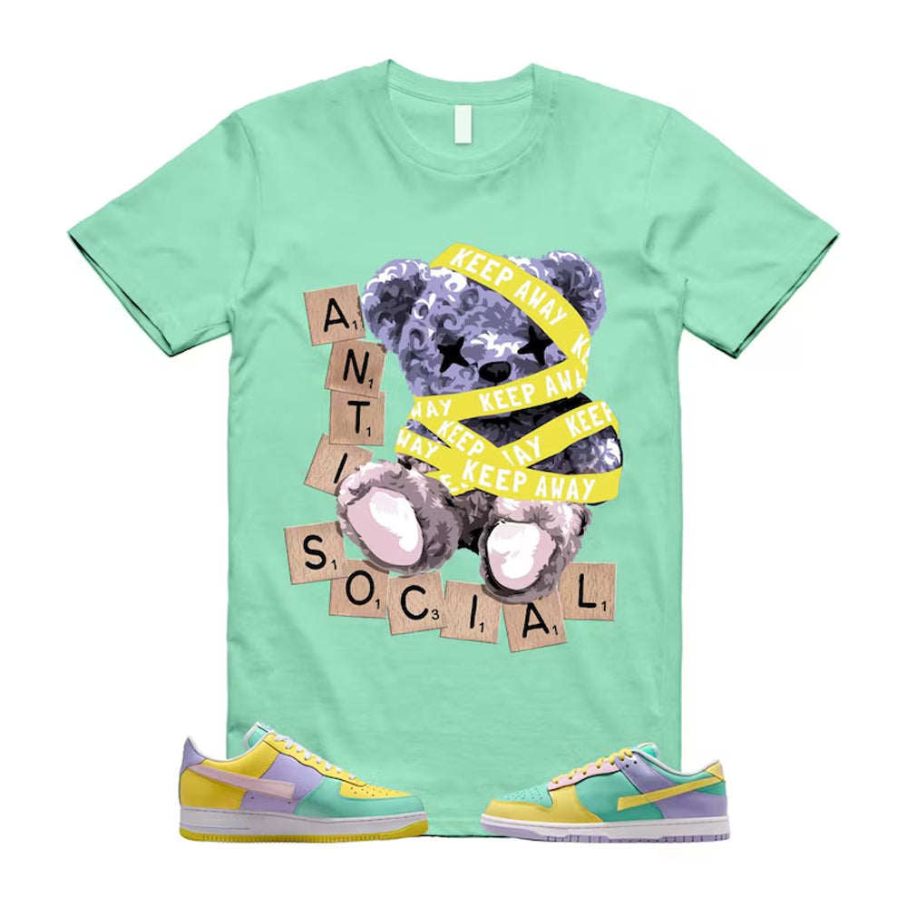 Dunk Easter Air Force 1 Emerald Rise Yellow Pulse Hydrangeas White Pink Foam 2026 Shirt To Match Anti Social T-Shirt, Match Sneaker Tee