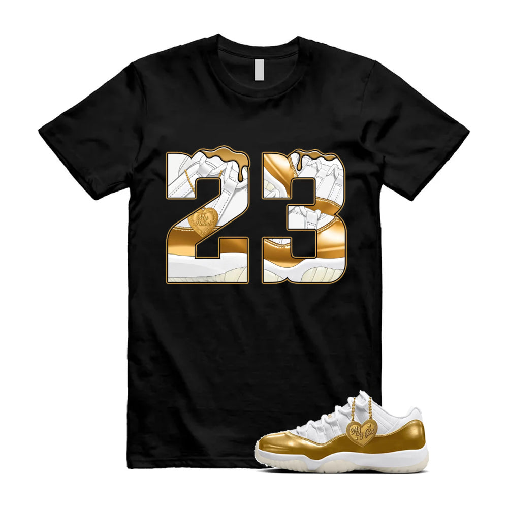 11 Low Mother's Day Gold White 2026 Shirt To Match 23 Label Sneaker T-Shirt, Match Sneaker Tee
