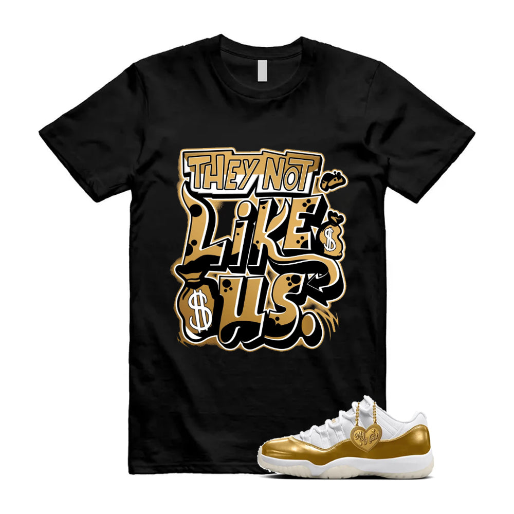 11 Low Mother's Day Gold White 2026 Shirt To Match They Not Like Us T-Shirt, Match Sneaker Tee