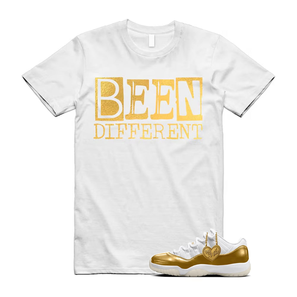 11 Low Mother's Day Gold White 2026 Shirt To Match Been Different T-Shirt, Match Sneaker Tee