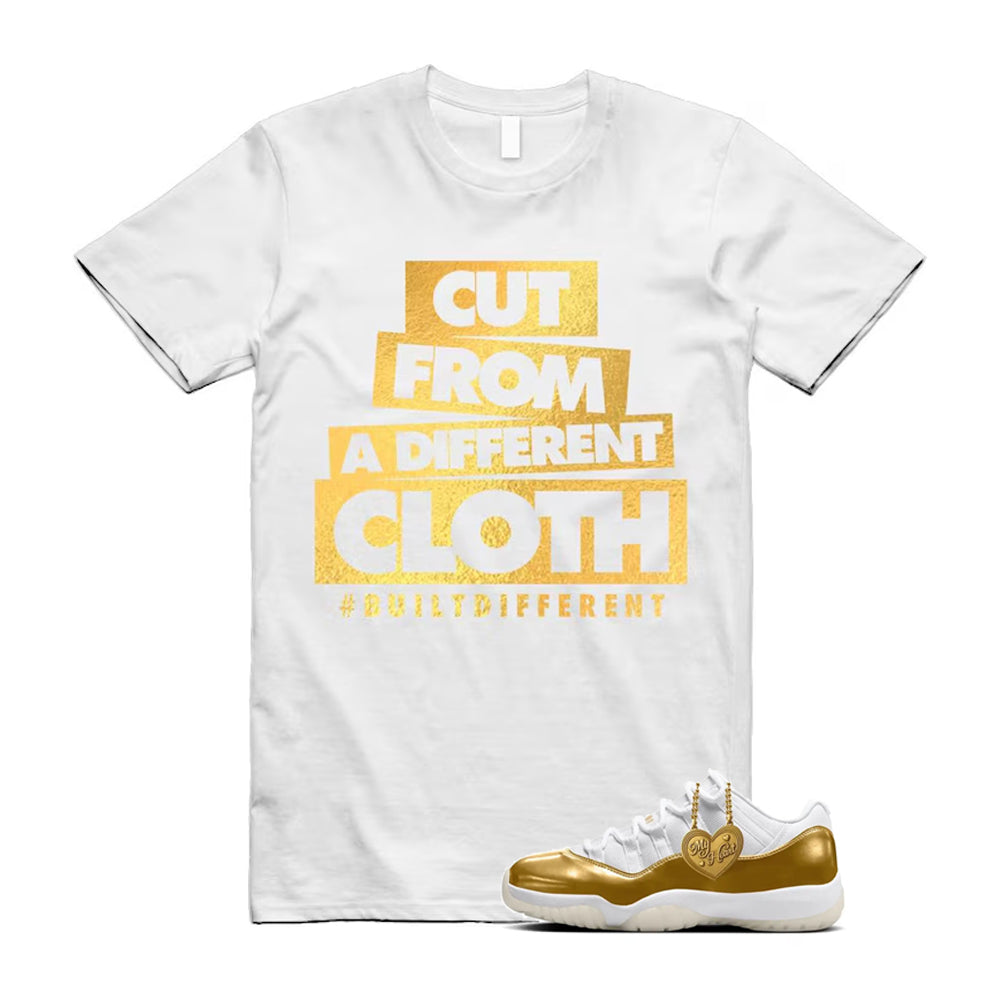 11 Low Mother's Day Gold White 2026 Shirt To Match Cloth T-Shirt, Match Sneaker Tee