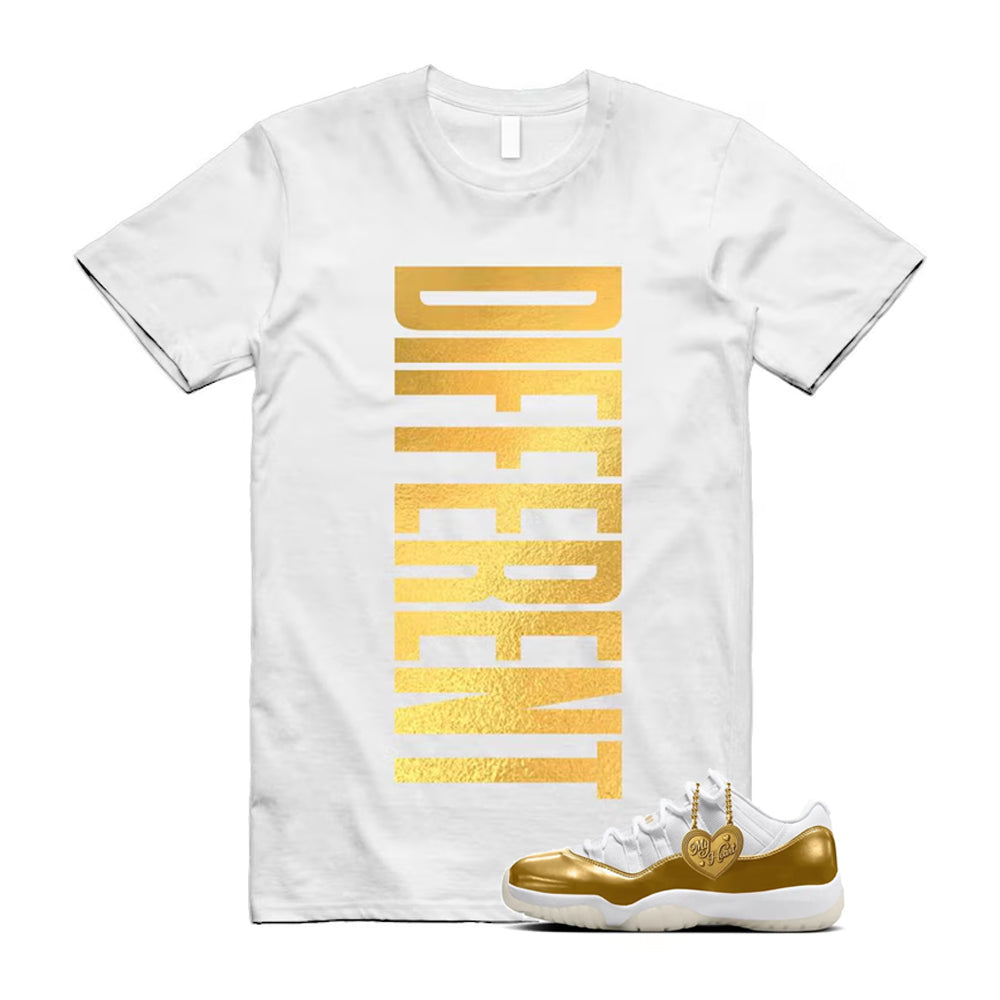 11 Low Mother's Day Gold White 2026 Shirt To Match Different T-Shirt, Match Sneaker Tee