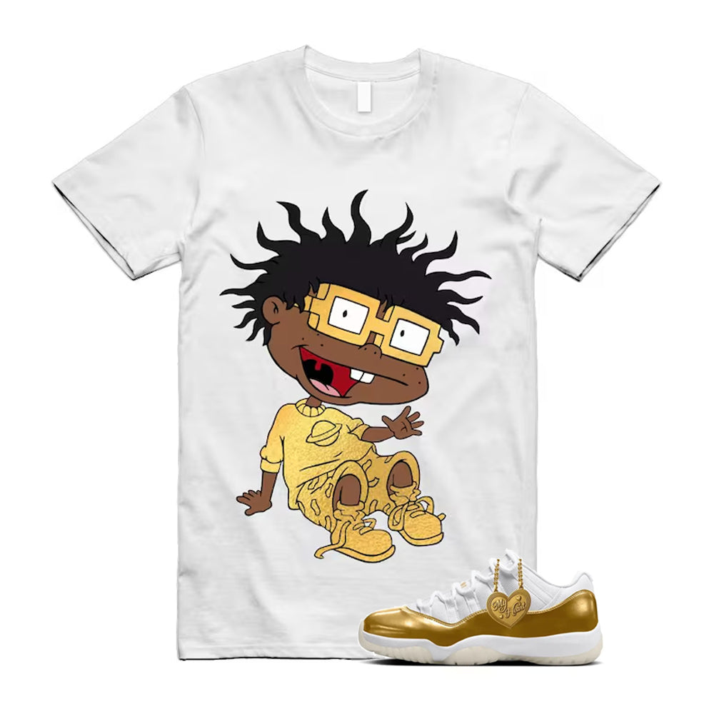 11 Low Mother's Day Gold White 2026 Shirt To Match Finster T-Shirt, Match Sneaker Tee