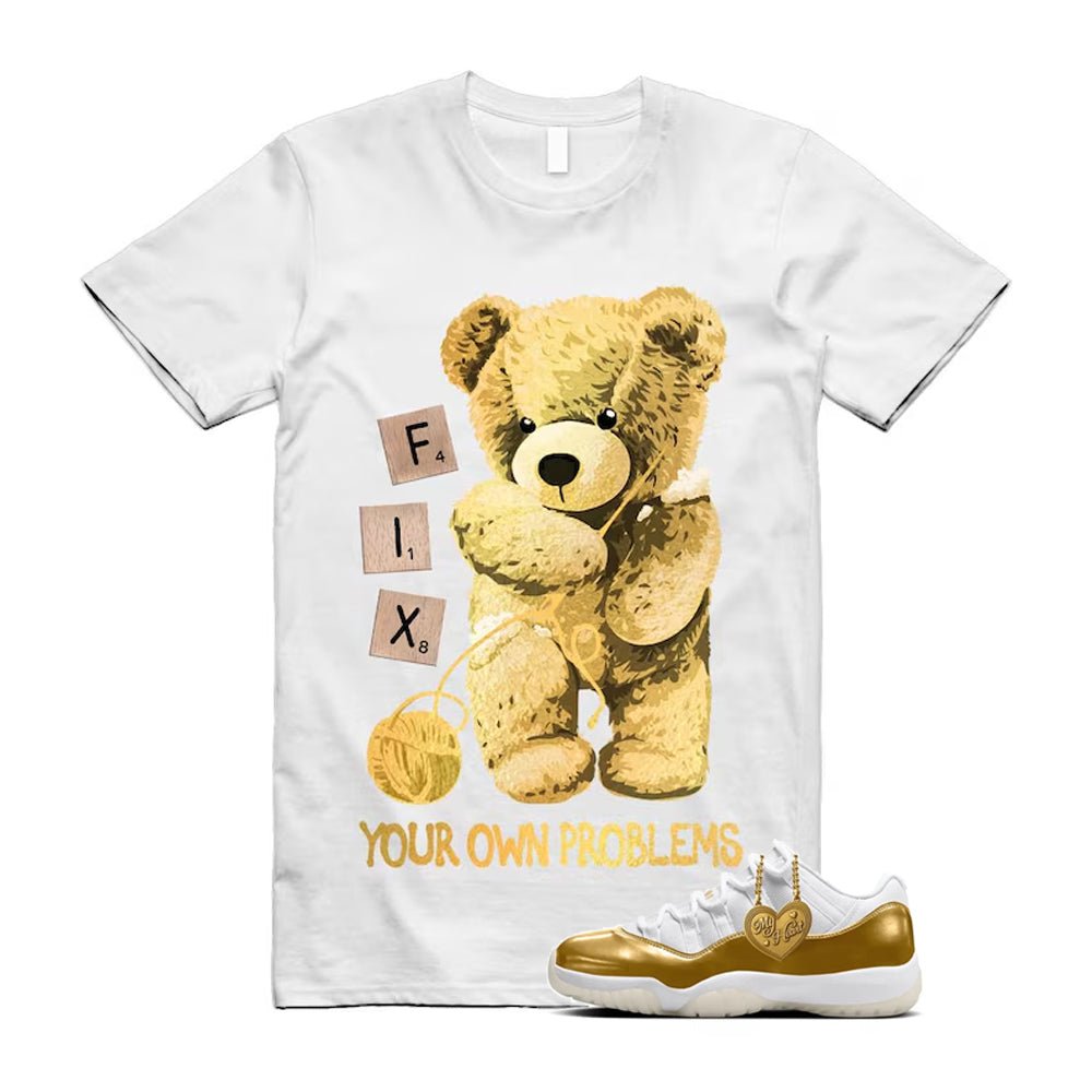 11 Low Mother's Day Gold White 2026 Shirt To Match Fix T-Shirt, Match Sneaker Tee