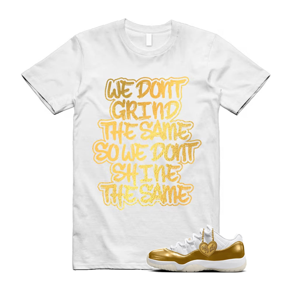 11 Low Mother's Day Gold White 2026 Shirt To Match Grind T-Shirt, Match Sneaker Tee