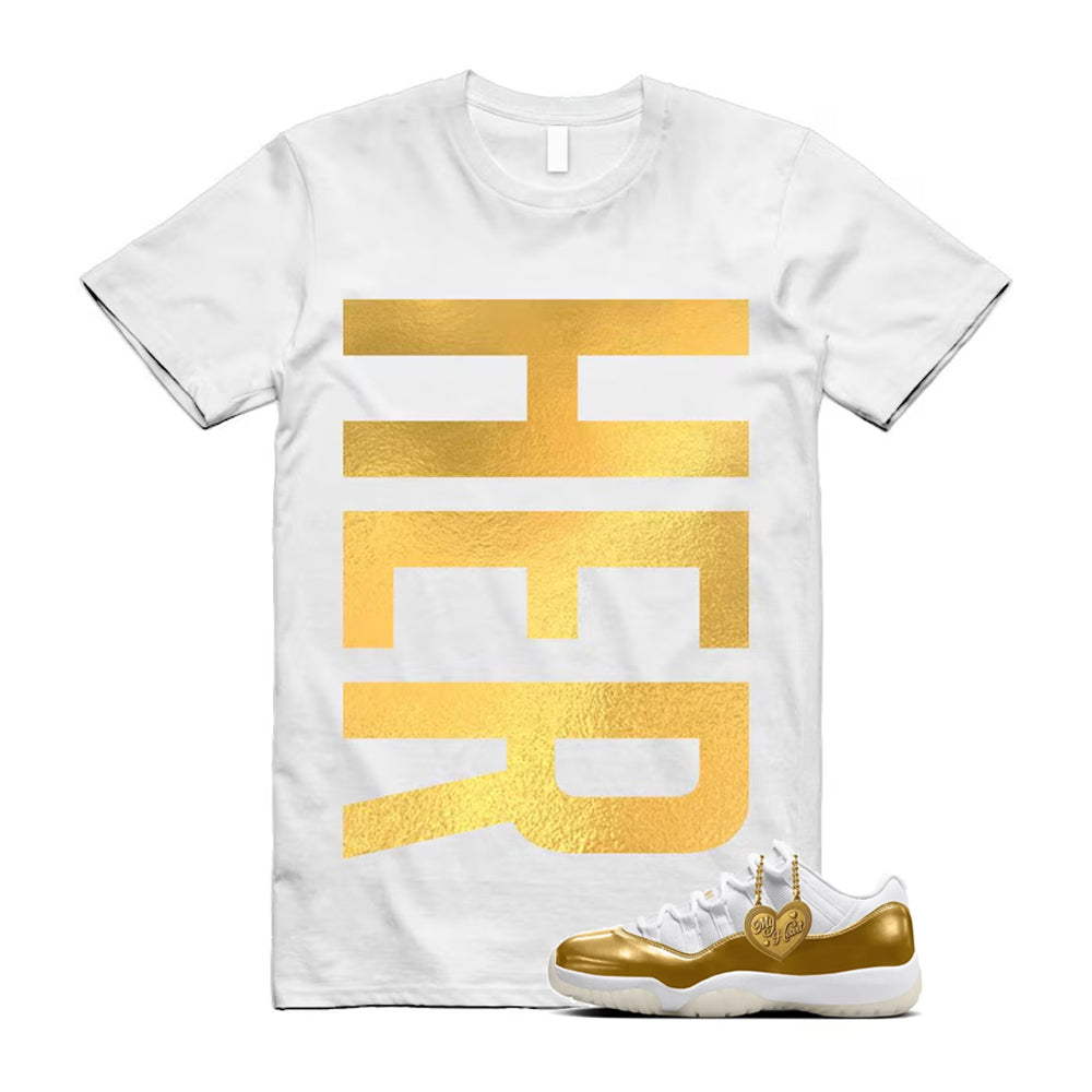 11 Low Mother's Day Gold White 2026 Shirt To Match Her T-Shirt, Match Sneaker Tee