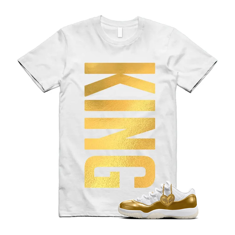 11 Low Mother's Day Gold White 2026 Shirt To Match King T-Shirt, Match Sneaker Tee