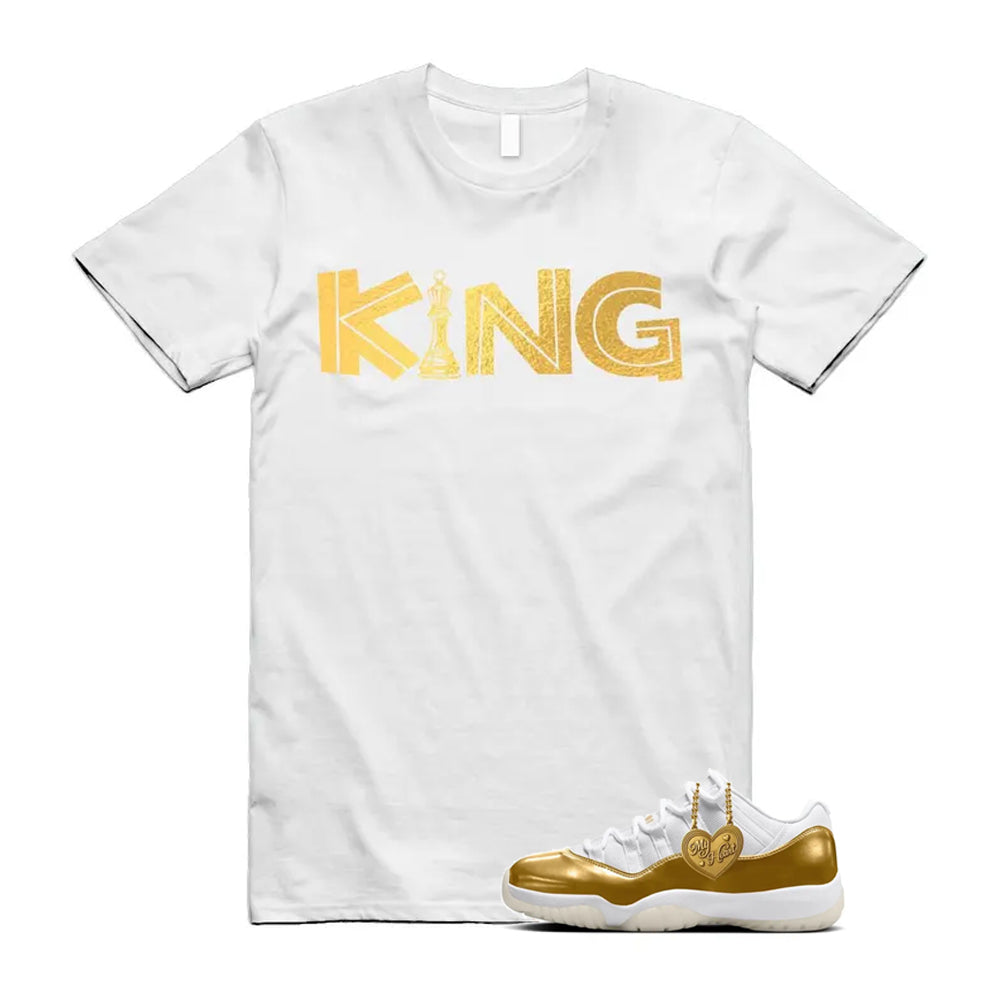 11 Low Mother's Day Gold White 2026 Shirt To Match King T-Shirt, Match Sneaker Tee