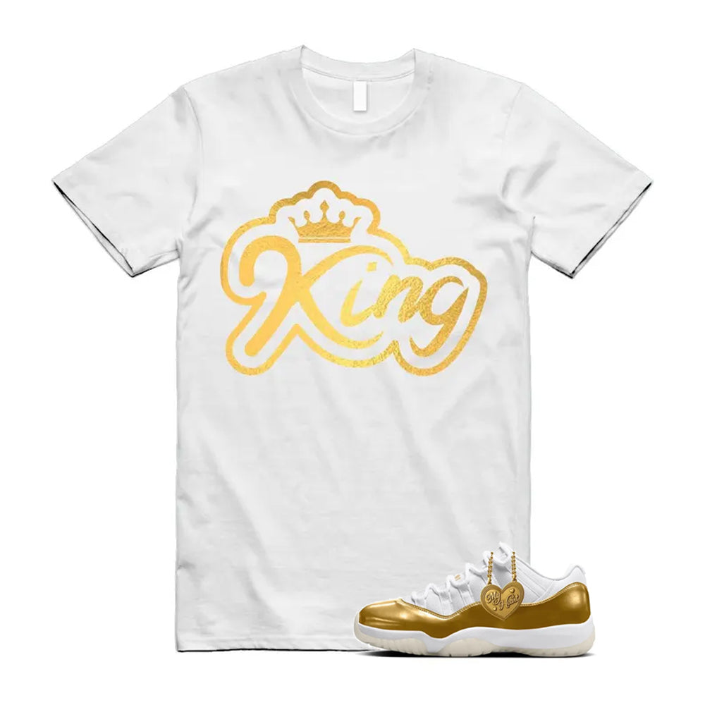 11 Low Mother's Day Gold White 2026 Shirt To Match King T-Shirt, Match Sneaker Tee