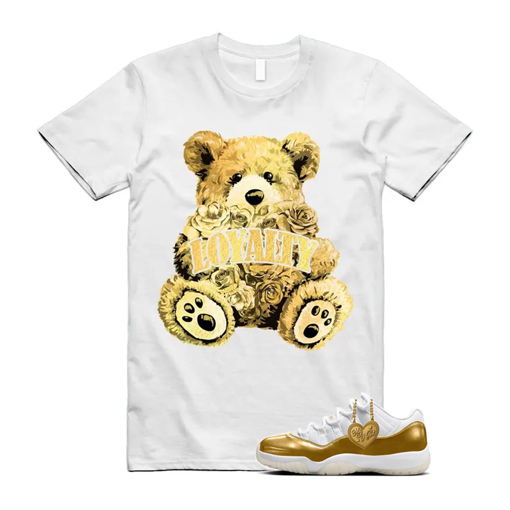 11 Low Mother's Day Gold White 2026 Shirt To Match Loyalty T-Shirt, Match Sneaker Tee