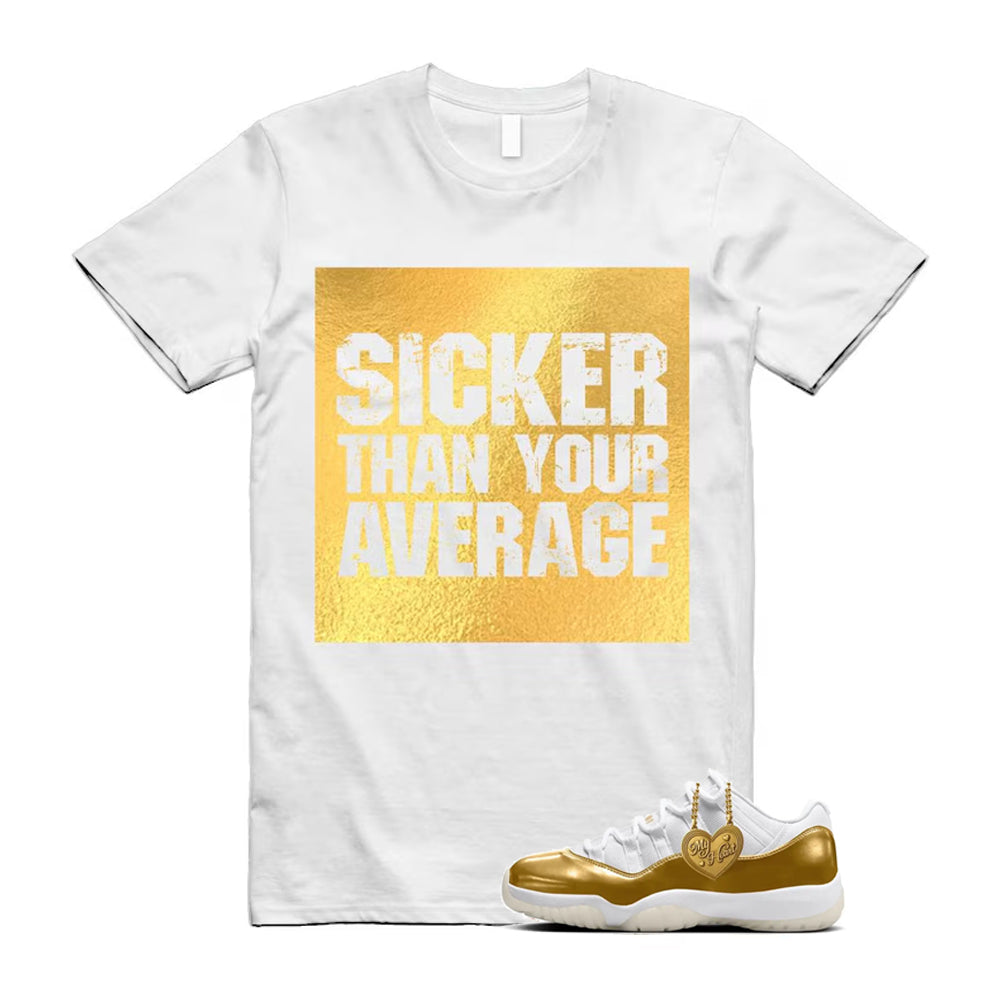 11 Low Mother's Day Gold White 2026 Shirt To Match Sicker T-Shirt, Match Sneaker Tee