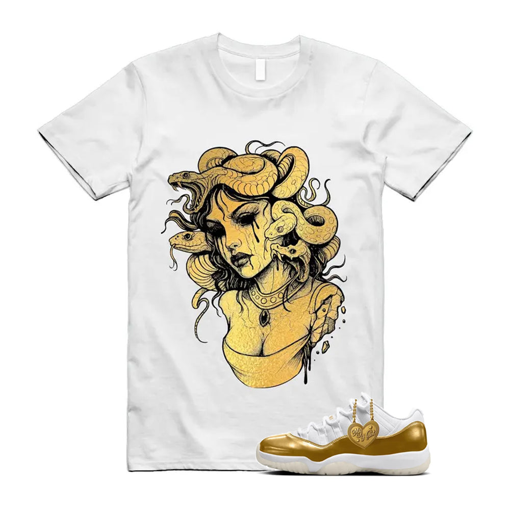 11 Low Mother's Day Gold White 2026 Shirt To Match Snakes T-Shirt, Match Sneaker Tee
