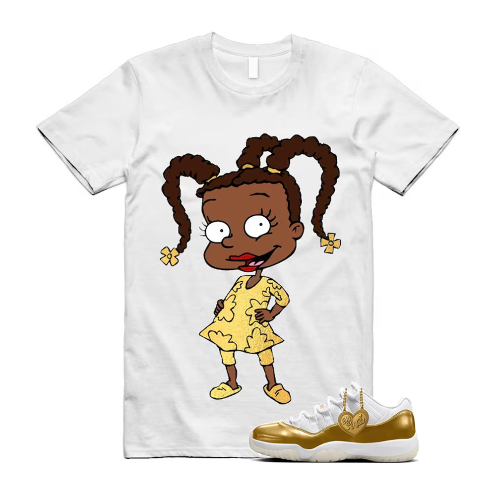 11 Low Mother's Day Gold White 2026 Shirt To Match Susie T-Shirt, Match Sneaker Tee