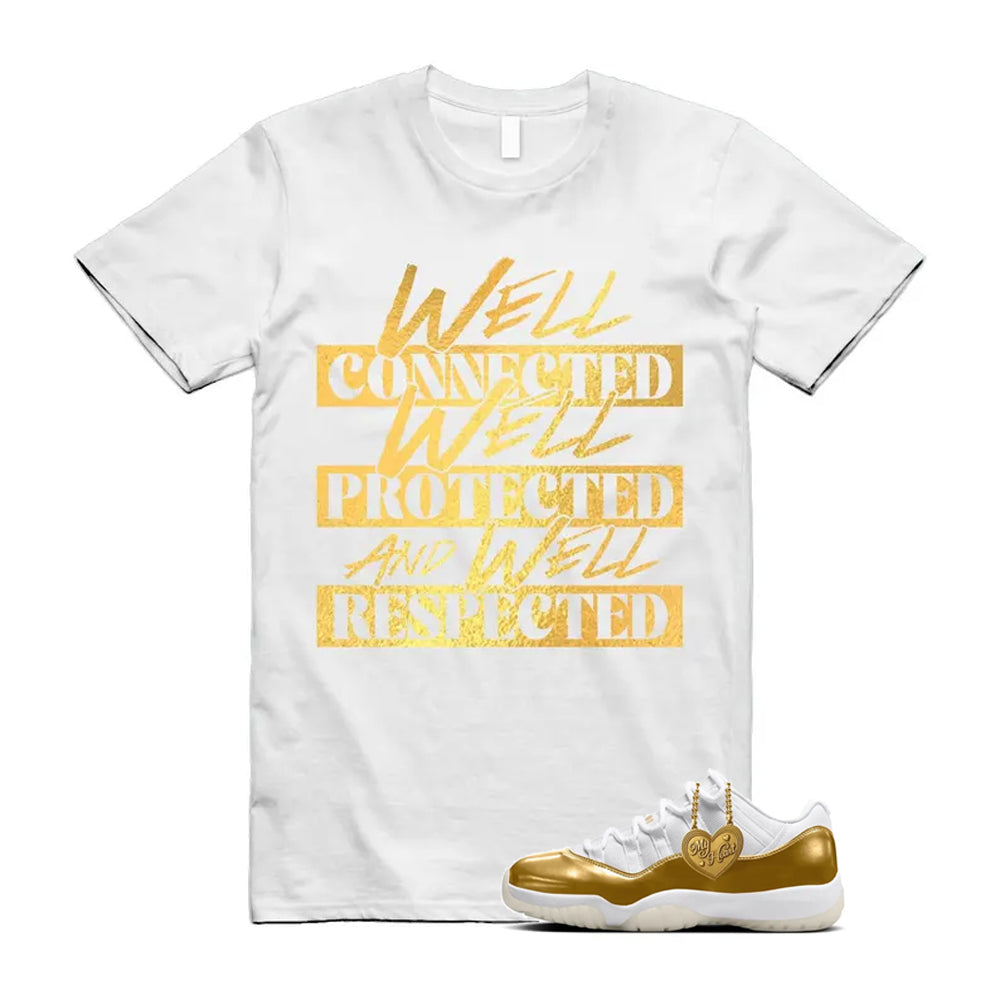 11 Low Mother's Day Gold White 2026 Shirt To Match Well T-Shirt, Match Sneaker Tee
