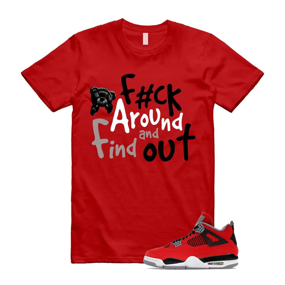 4 Toro Bravo Fire Red White Black Cement Grey 2026 Shirt To Match Fck T-Shirt, Match Sneaker Tee